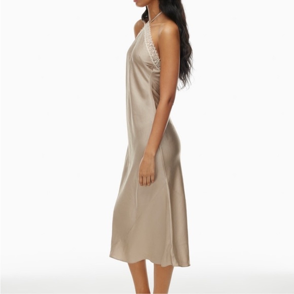 Aritzia Lyon Satin Dress - Picture 4 of 6